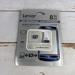 Lexar 8 GB Class 6 - MicroSDHC Card
